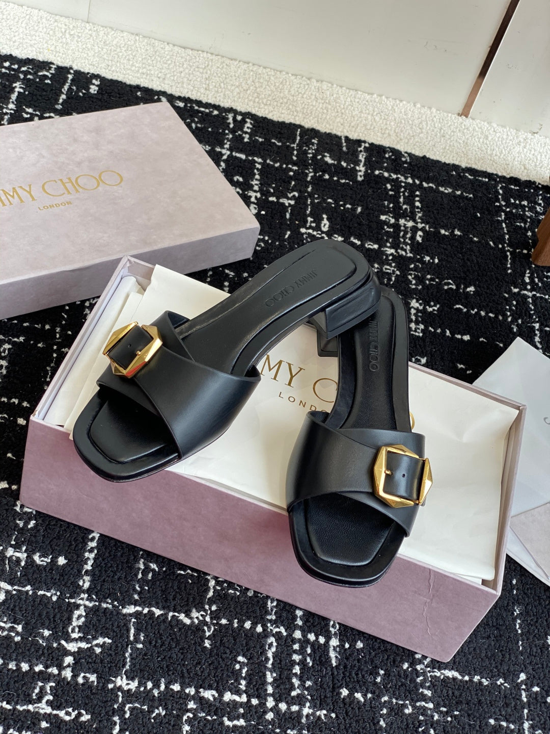 Doll Buckle Slide Sandal