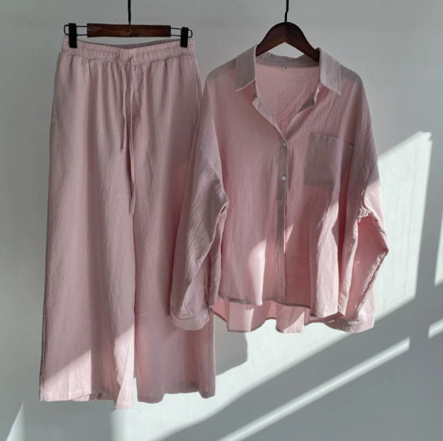 Conjunto Retro de Duas Peças para Descansar