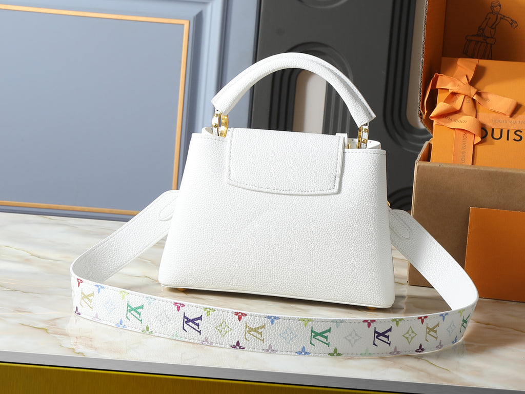 LV Capucines BB – Branco