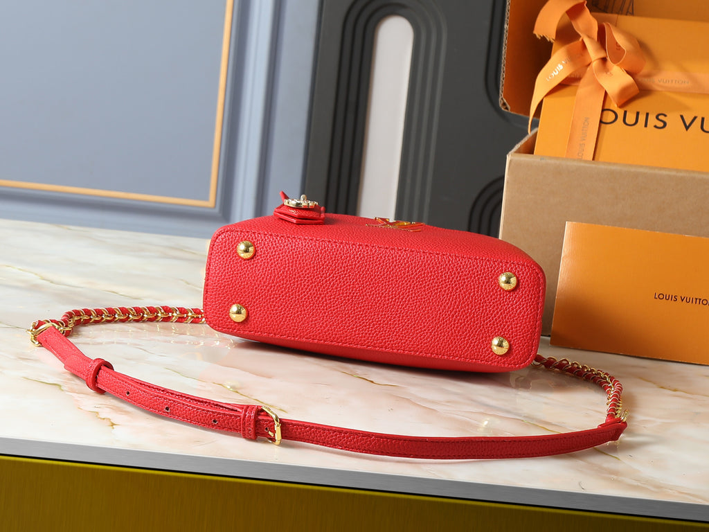 LV Capucines BB – Vermelho