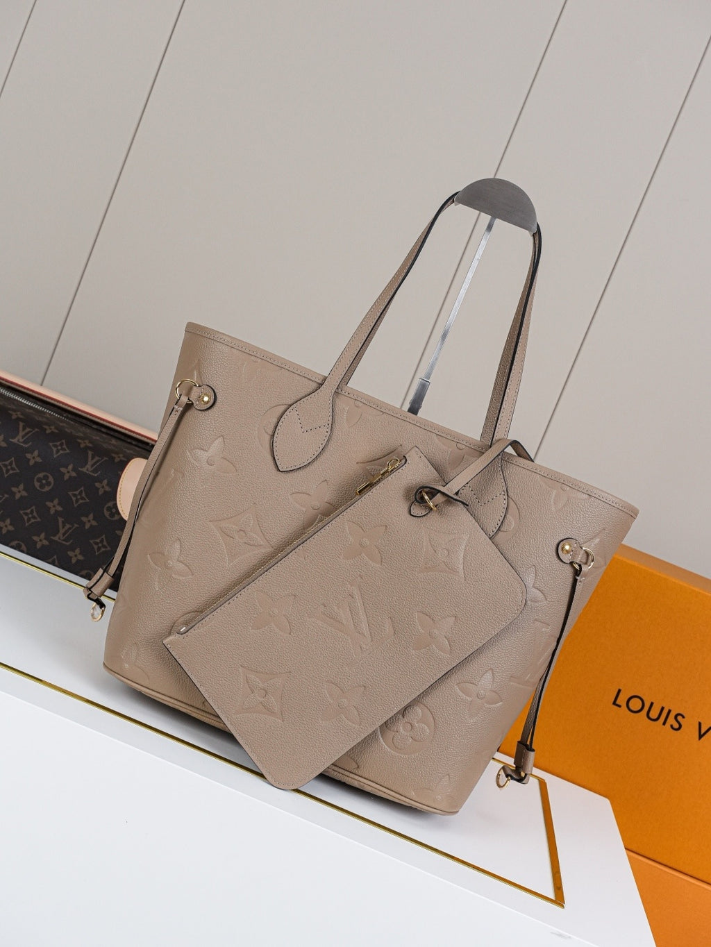 Mala LV Neverfull Monogram Empreinte