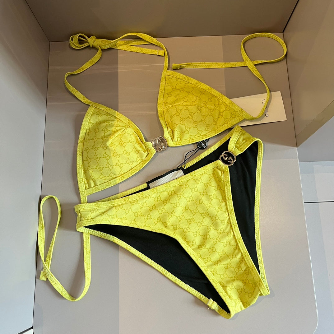Gucci Signature Print Bikini