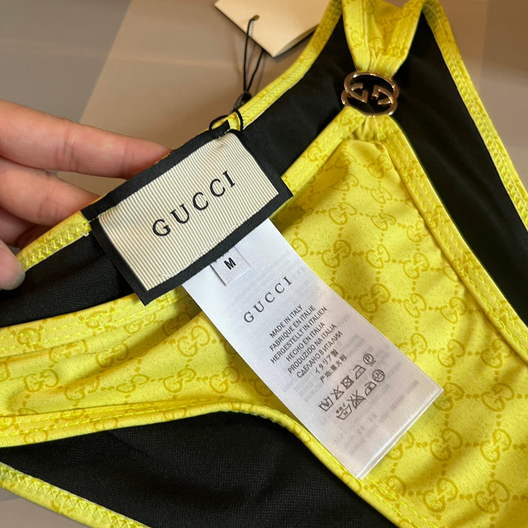 Biquíni com Estampado Gucci Signature