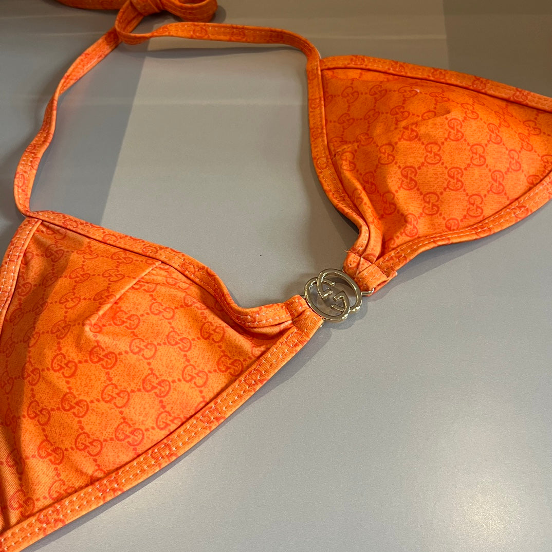 Biquíni com Estampado Gucci Signature