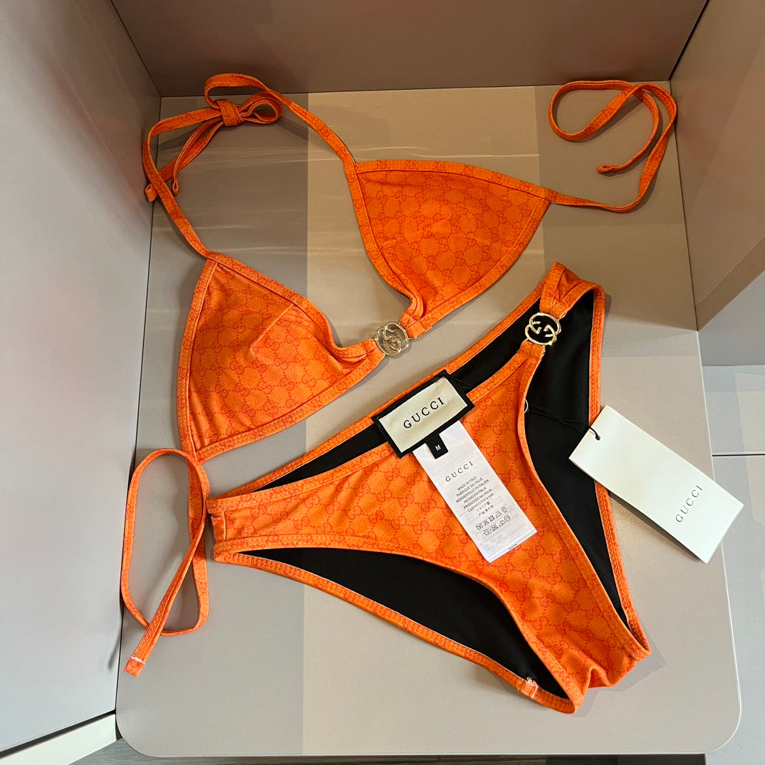 Gucci Signature Print Bikini