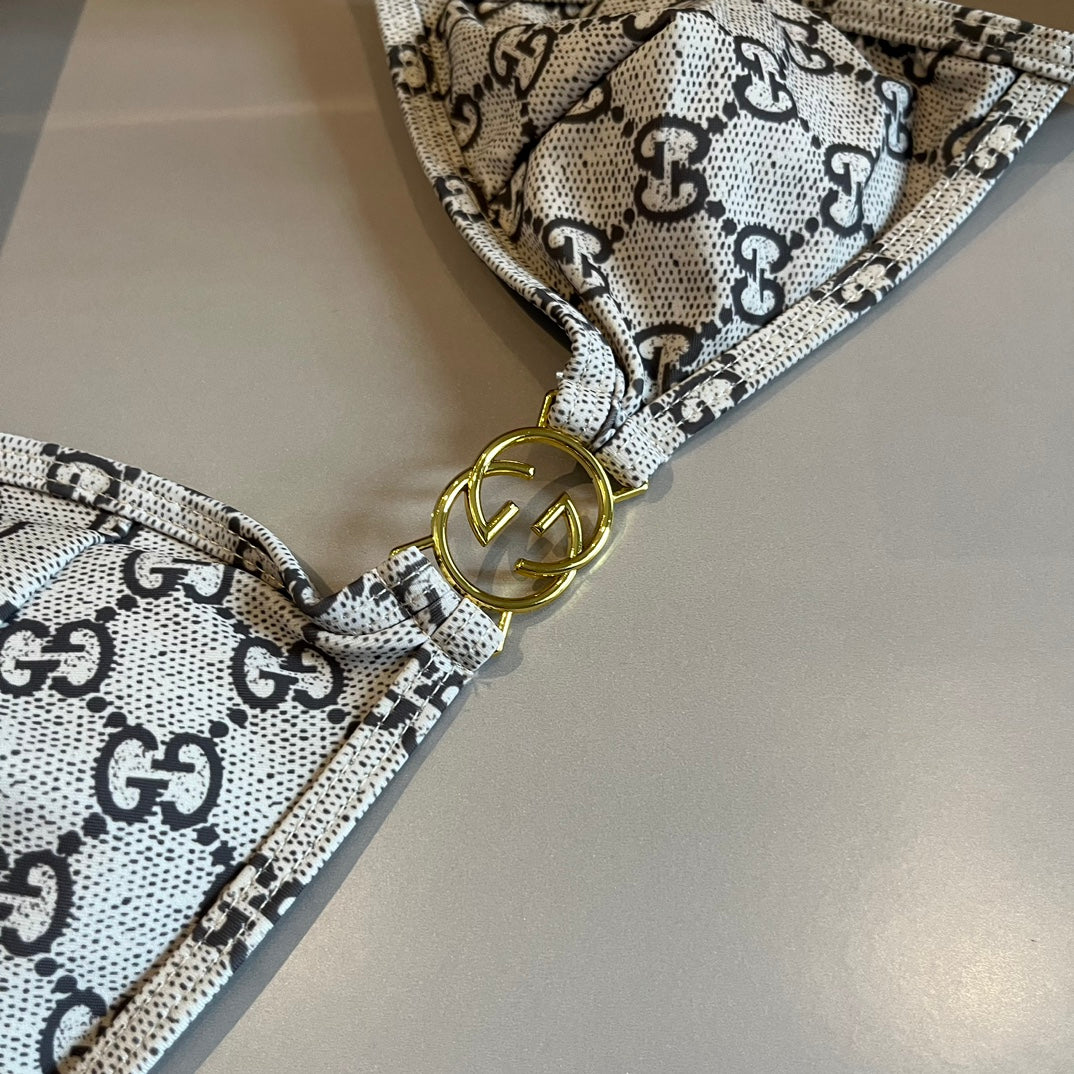 Biquíni com Estampado Gucci Signature