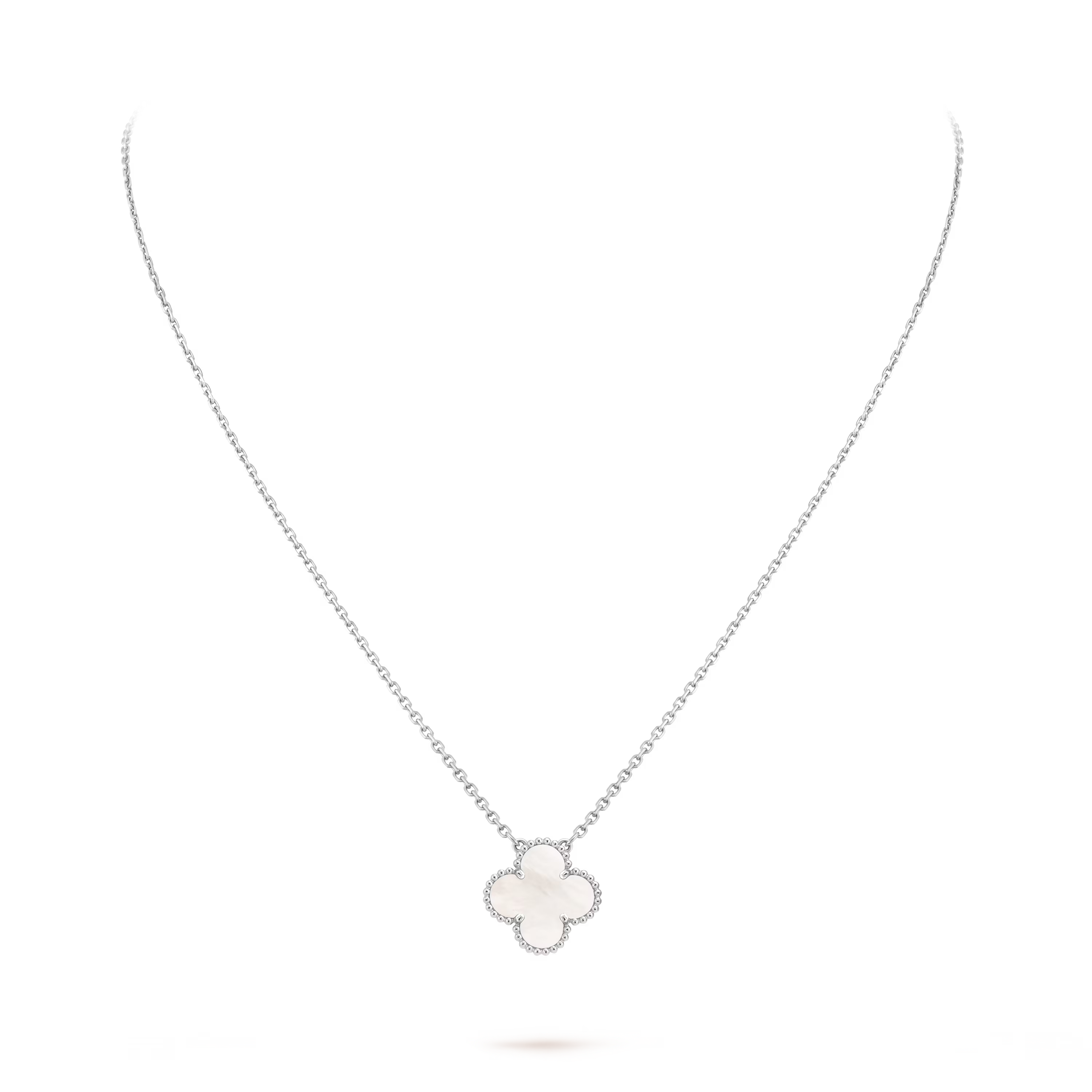 Vintage Alhambra Necklace - Mother-of-pearl