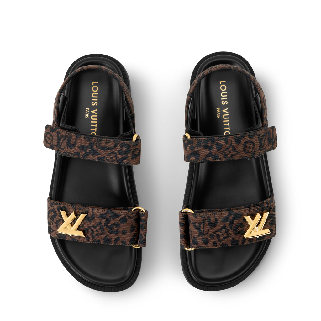 LV Sunset Flat Comfort Sandal