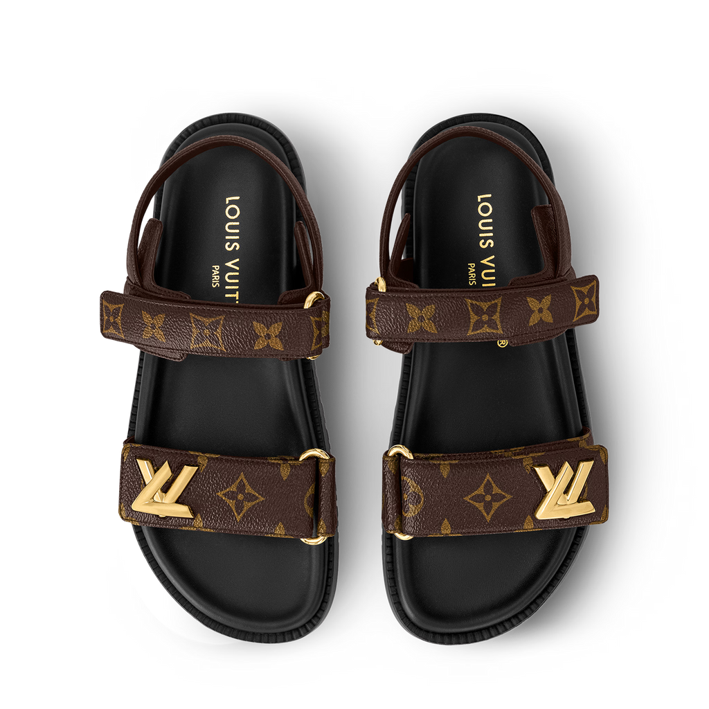 LV Sunset Flat Comfort Sandal