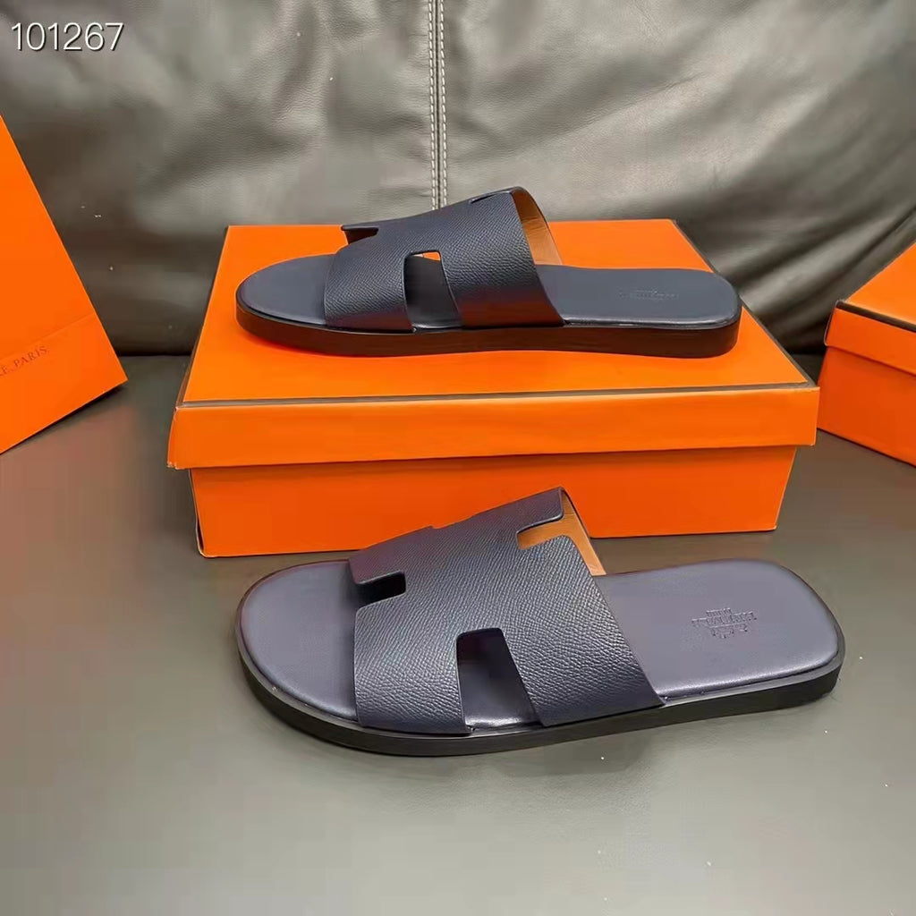 Sandália de Couro de Luxo Masculina