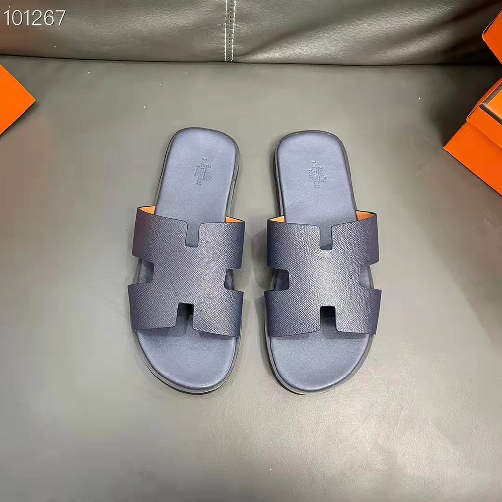 Sandália de Couro de Luxo Masculina