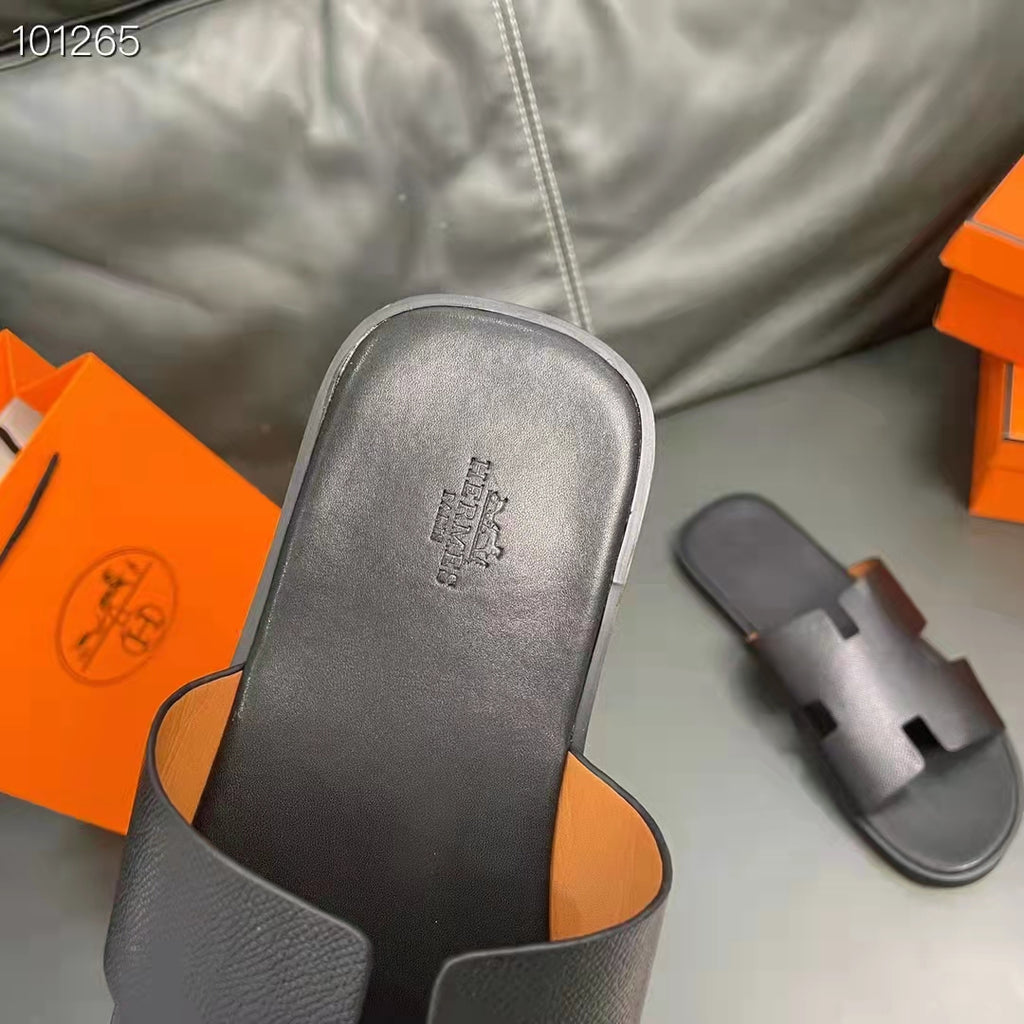 Sandália de Couro de Luxo Masculina
