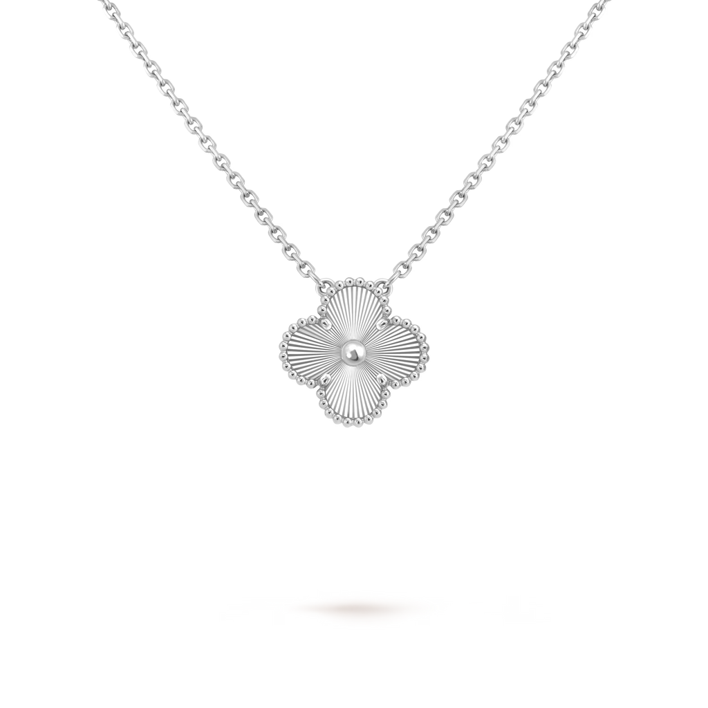 Vintage Alhambra Necklace - 18K white gold