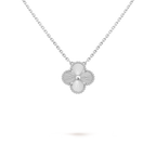 Vintage Alhambra Necklace - 18K white gold