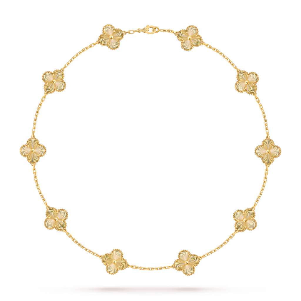 Vintage Alhambra necklace, 10 motifs